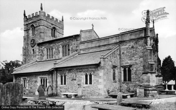 Photo of Low Bentham, Church Of St John The Baptist c.1955