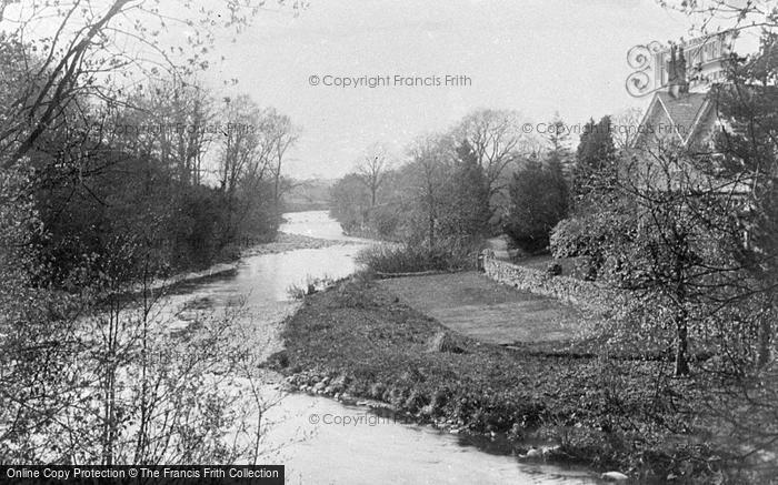 Photo of Low Bentham, River Wenning c.1910