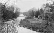 River Wenning c.1910, Low Bentham