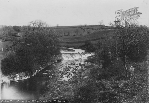 Photo of Low Bentham, The Weir c.1955