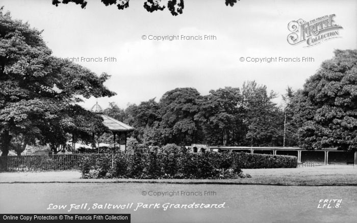 Photo of Low Fell, Saltwell Park Grandstand c.1955