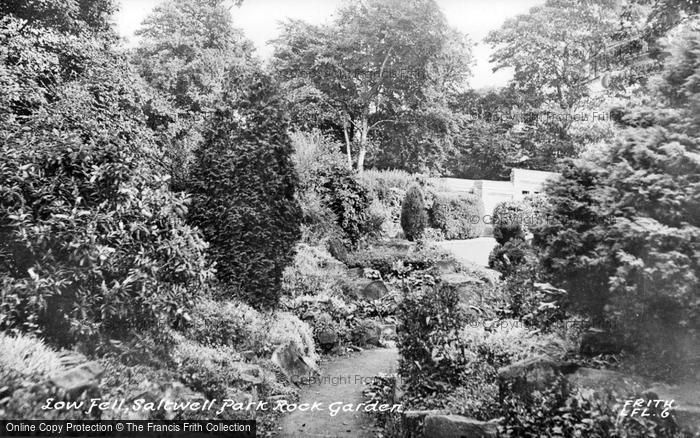 Photo of Low Fell, Saltwell Park Rock Garden c.1955