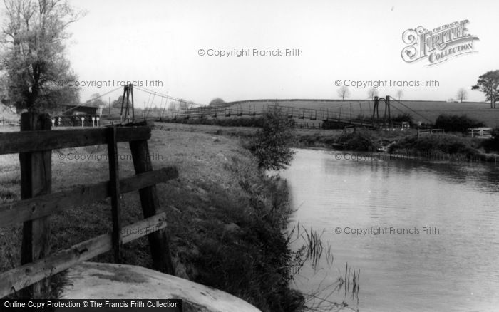 Photo of Low Hutton, Swing Bridge c.1960