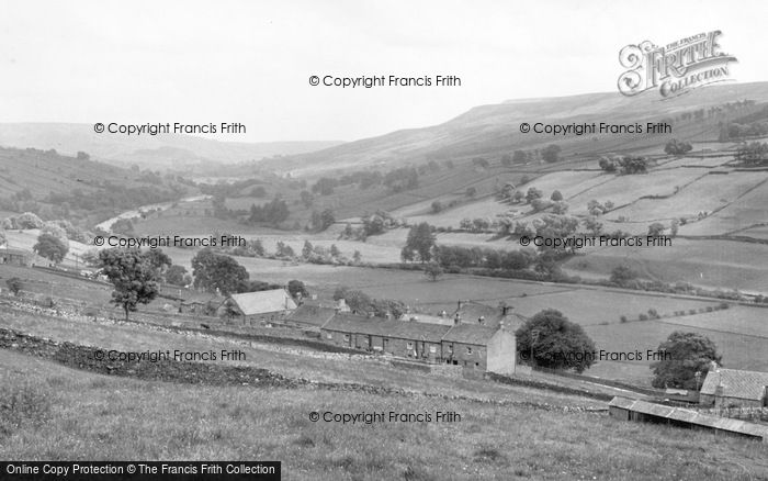 Photo of Low Row, From Riddings c.1955