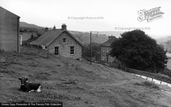 Photo of Low Row, The Post Office And Institute c.1960