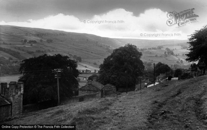 Photo of Low Row, The Village Looking West c.1955