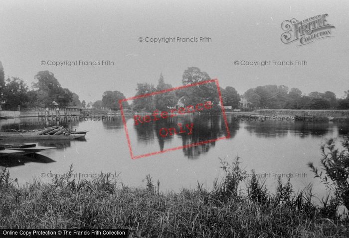 Photo of Lower Halliford, From The Eyot 1890