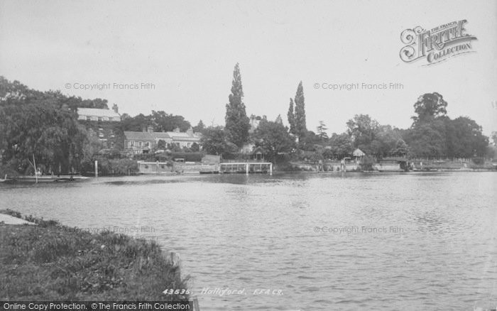 Photo of Lower Halliford, The River Thames 1899