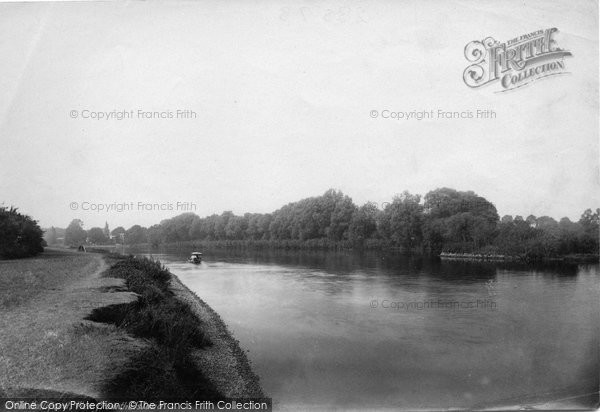 Photo of Lower Halliford, View From The Island 1890