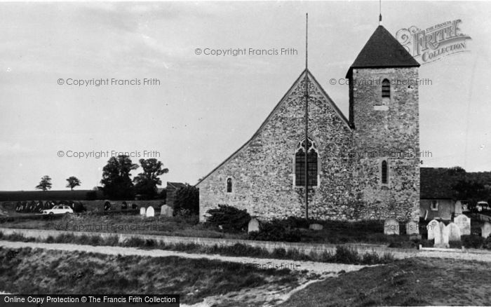 Photo of Lower Halstow, St Margaret's Of Antioch Church c.1960