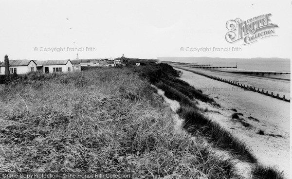 Photo of Lower Happisburgh, Golden Beach c.1955