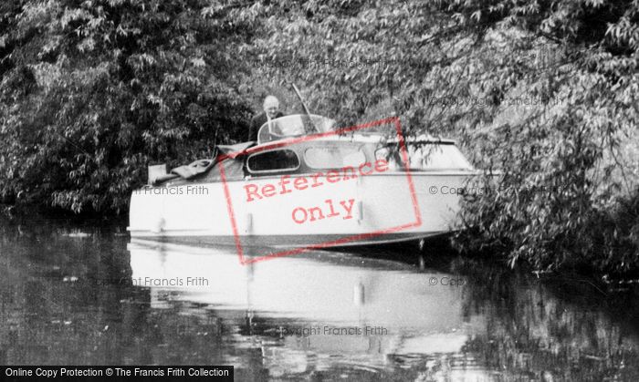 Photo of Lower Heyford, A Canal Boat c.1960