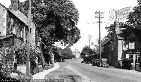 Photo of Lower Heyford, Station Road c.1955