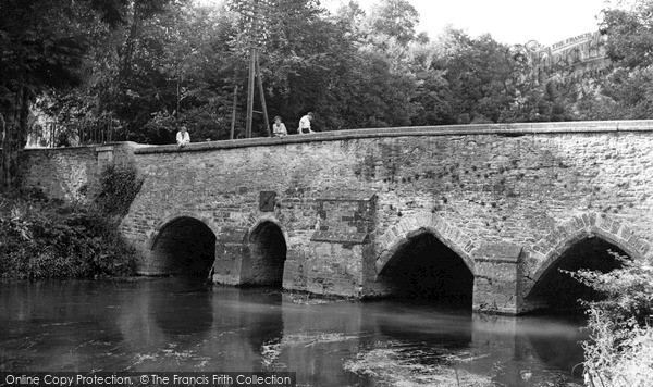 Photo of Lower Heyford, The Long Bridge c.1955