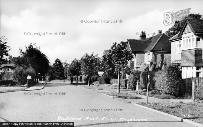 Photo of Lower Kingswood, Buckland Road c.1955