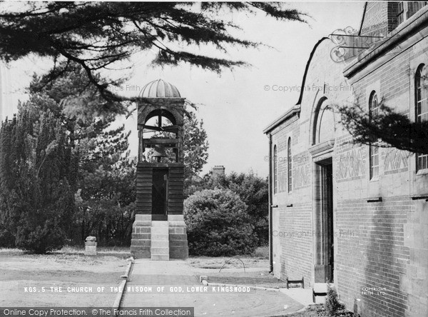 Photo of Lower Kingswood, The Church Of The Wisdom Of God c.1955