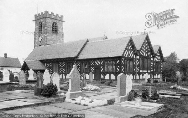 Photo of Lower Peover, St Oswald's Church 1898