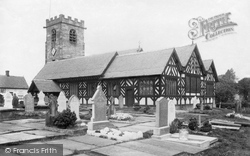 St Oswald's Church 1898, Lower Peover