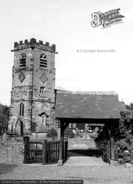 Photo of Lower Peover, St Oswald's Church c.1965