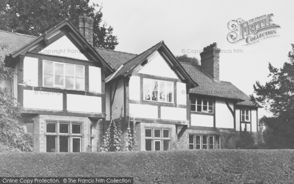 Photo of Lower Peover, The Vicarage c.1955