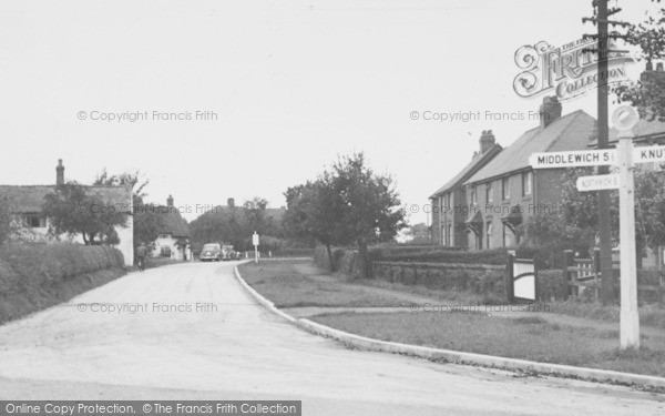 Photo of Lower Peover, The Village c.1955