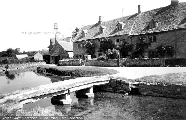 Photo of Lower Slaughter, The Mill And Post Office c.1955