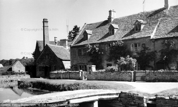 Photo of Lower Slaughter, The Post Office c.1955