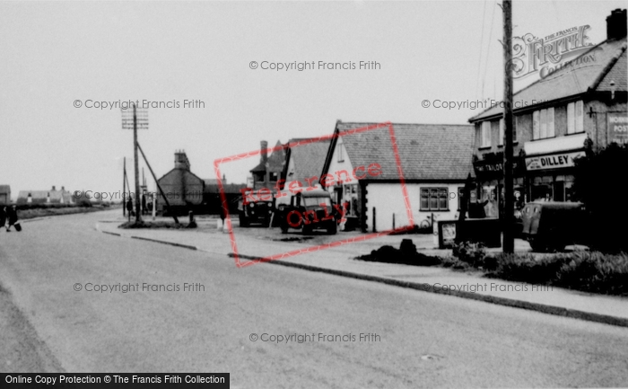Photo of Lower Stondon, Henlow Camp Cross Roads c.1955