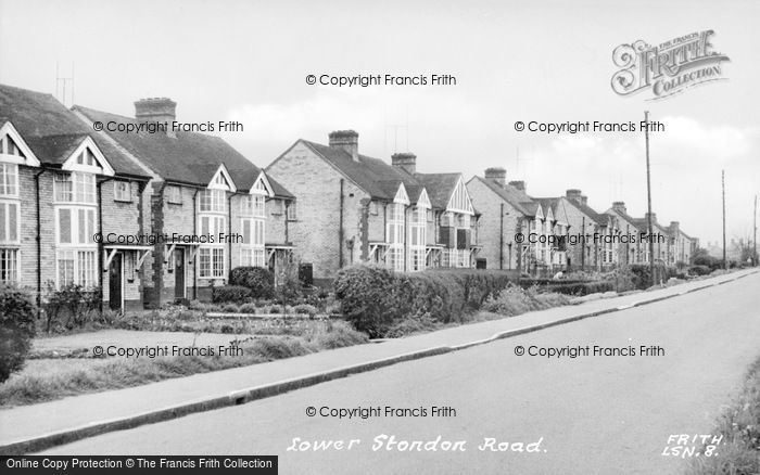 Photo of Lower Stondon, Stondon Road c.1955