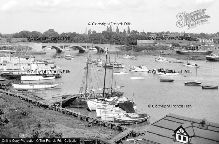 Photo of Lower Swanwick, Hamble River c.1965