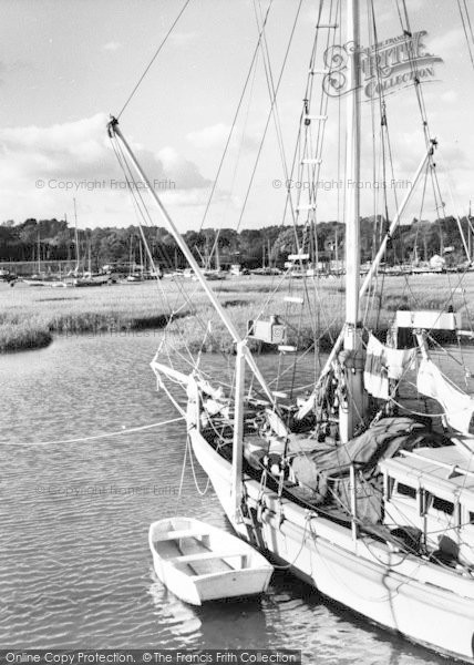 Photo of Lower Swanwick, River Hamble c.1955