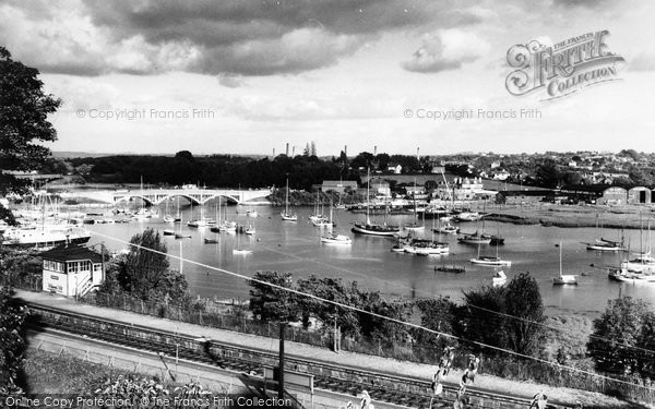 Photo of Lower Swanwick, River Hamble c.1955
