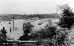 The River Hamble c.1955, Lower Swanwick