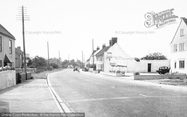 Photo of Lower Weare, Main Road c.1955