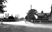 Lower Withington, the Church, the School House and School c1955