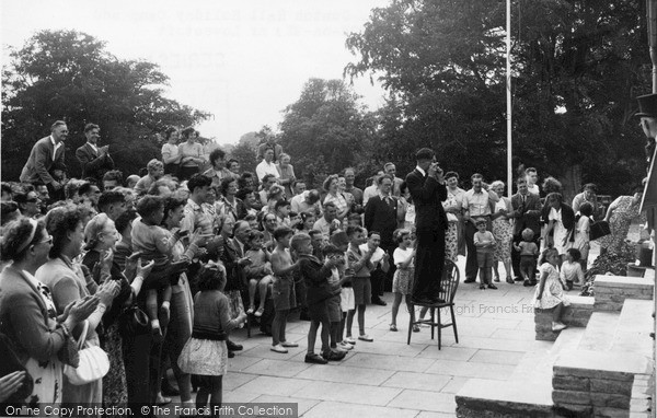 Lowestoft, "A Jolly Time On The Terrace" Gunton Hall Holiday Camp c.1955