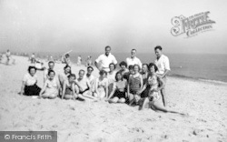 Beach Party, Gunton Hall Holiday Camp c.1955, Lowestoft