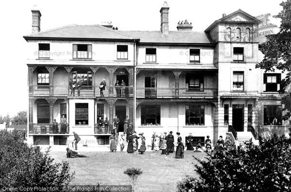 Photo of Lowestoft, Croquet At The Convalescent Home 1887