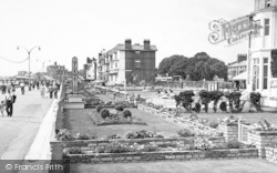 Esplanade Gardens c.1955, Lowestoft