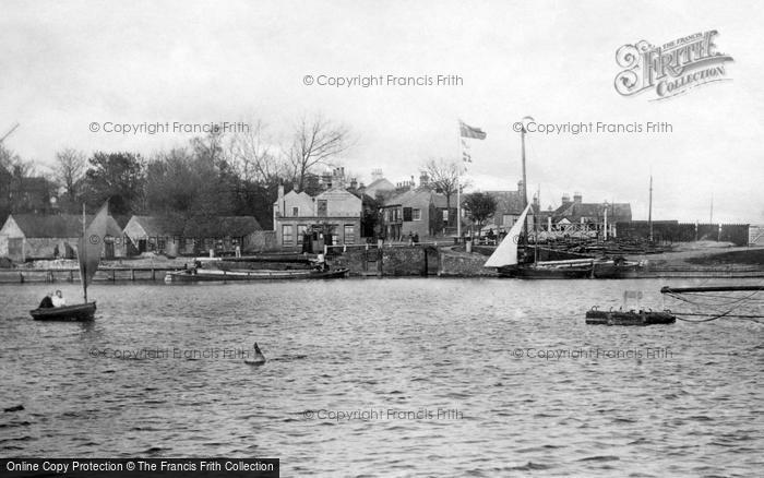 Photo of Lowestoft, From Oulton Broad 1890