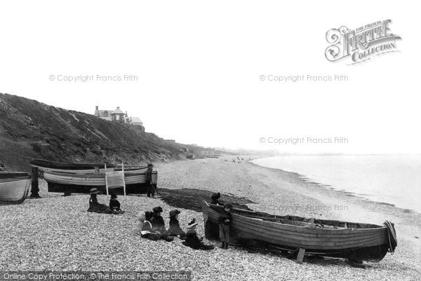 Photo of Lowestoft, From Pakefield 1890
