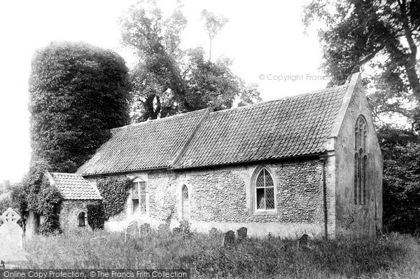 Photo of Lowestoft, Gunton Church 1896