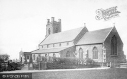 Kirkley Church 1890, Lowestoft