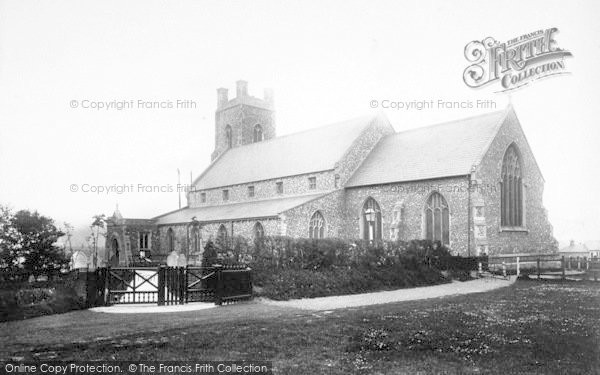 Photo of Lowestoft, Kirkley Church 1891
