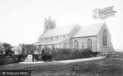 Kirkley Church 1891, Lowestoft