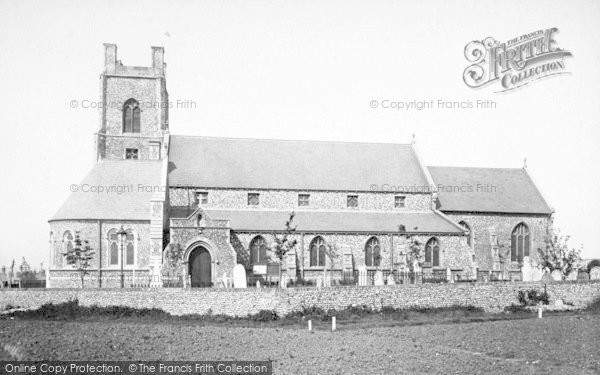 Photo of Lowestoft, Kirkley Church 1893