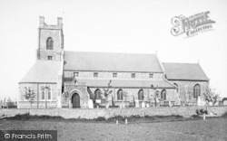 Kirkley Church 1893, Lowestoft