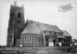 Kirkley Church 1896, Lowestoft