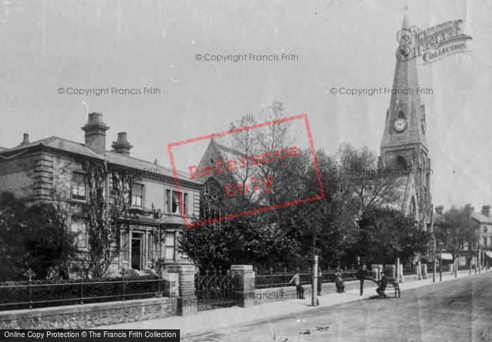 Photo of Lowestoft, London Road, St John's Church And Vicarage 1891