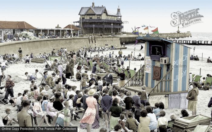 Photo of Lowestoft, Punch And Judy, Children's Corner 1952